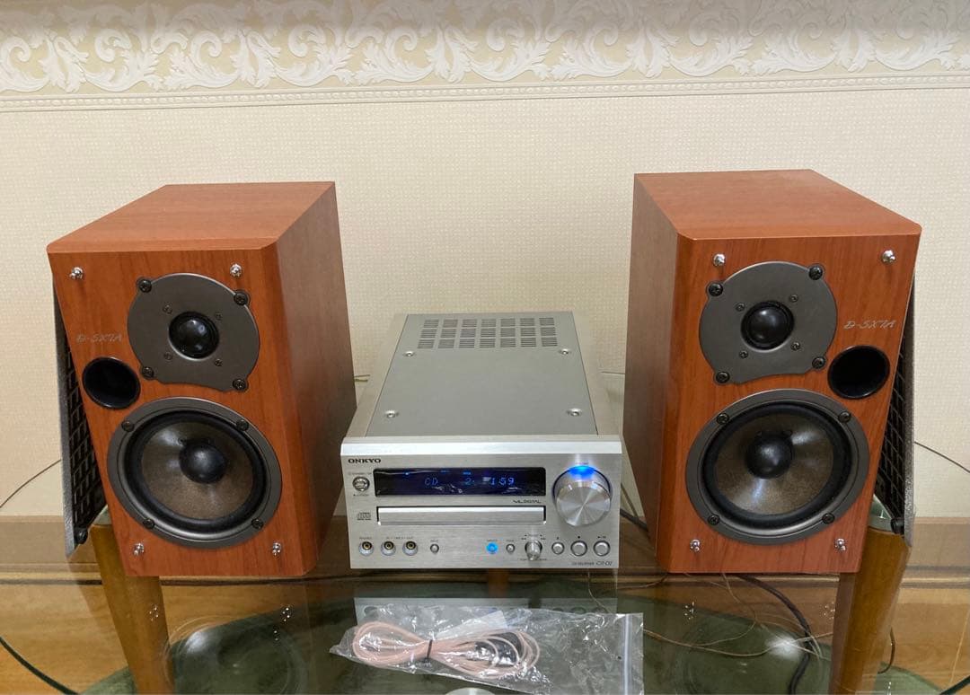ONKYOオンキョー CR-D2 CDレシーバー・スピーカーD-SX7A
