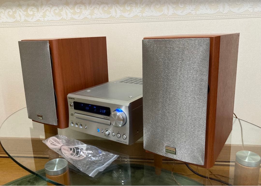 ONKYOオンキョー CR-D2 CDレシーバー・スピーカーD-SX7A