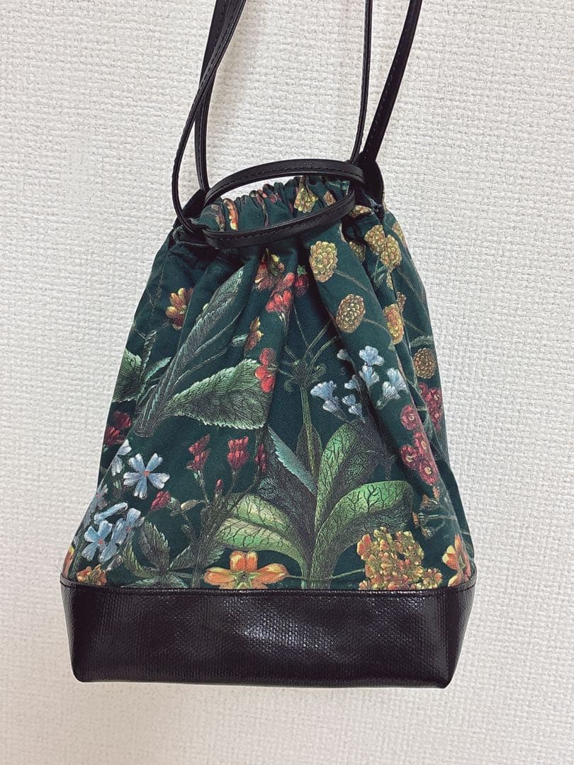 極美品✨完売品CABaNパレルモプリント ドローストリングバッグ