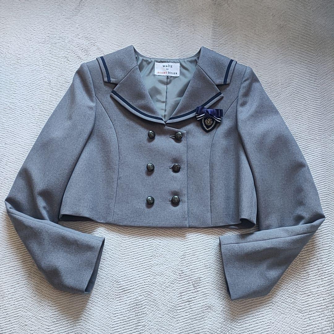 美品 ワルツバイビームス スーツ 165 卒業式 卒服 セーラー 4点セット