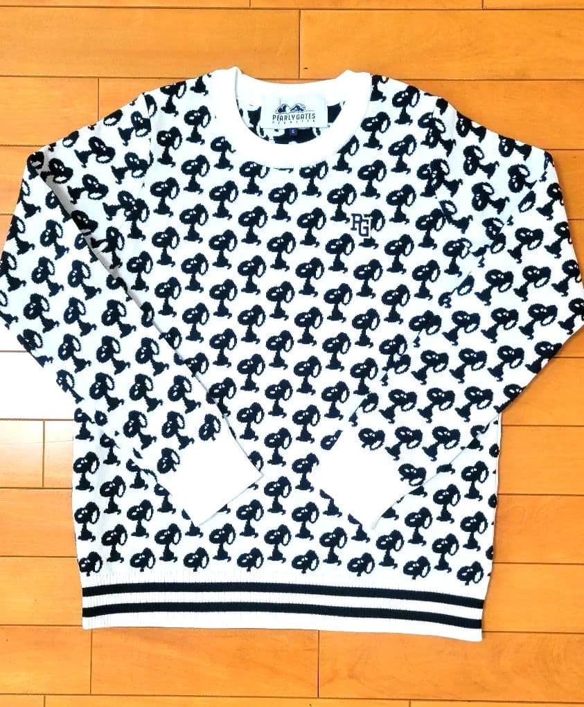 美品♪パーリーゲイツ　PEARLYGATES スヌーピー ニット　ゴルフ