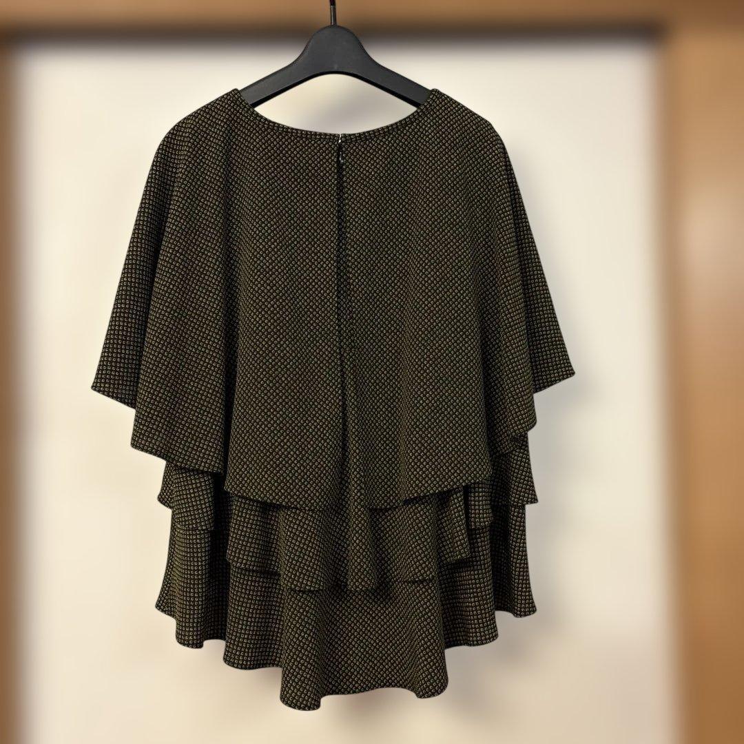 詩仙堂/チュニック/ゴールドタグ/先染め/ちりめん