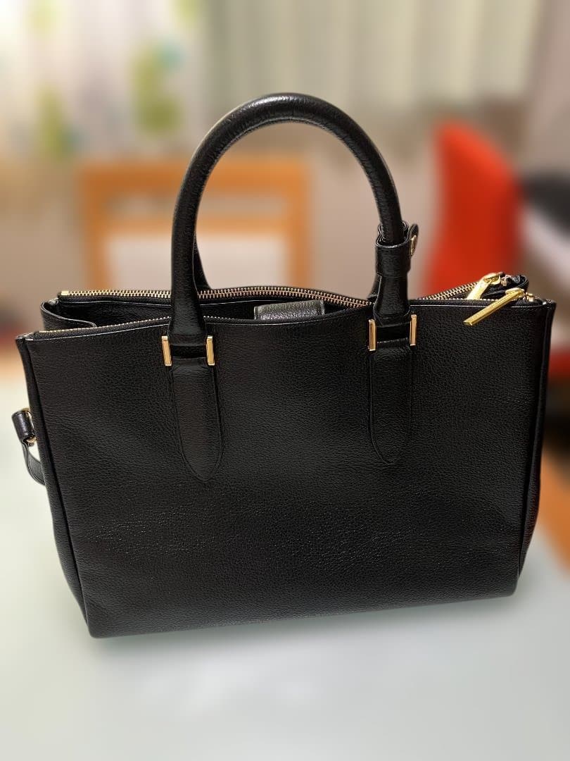 【美品】値下げしました！ATAO ブラック ビジネスバッグ