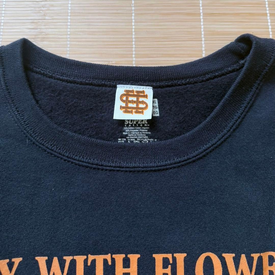 SEE SEE シーシー スウェット ブラック　XLサイズ