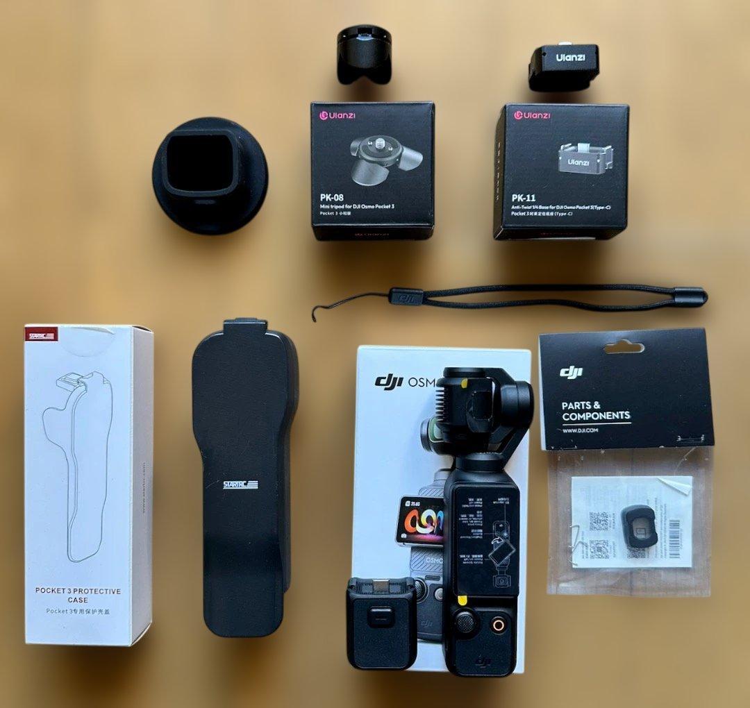 DJI Osmo Pocket 3　※未使用品　広角レンズ付※必須付属パーツ多数