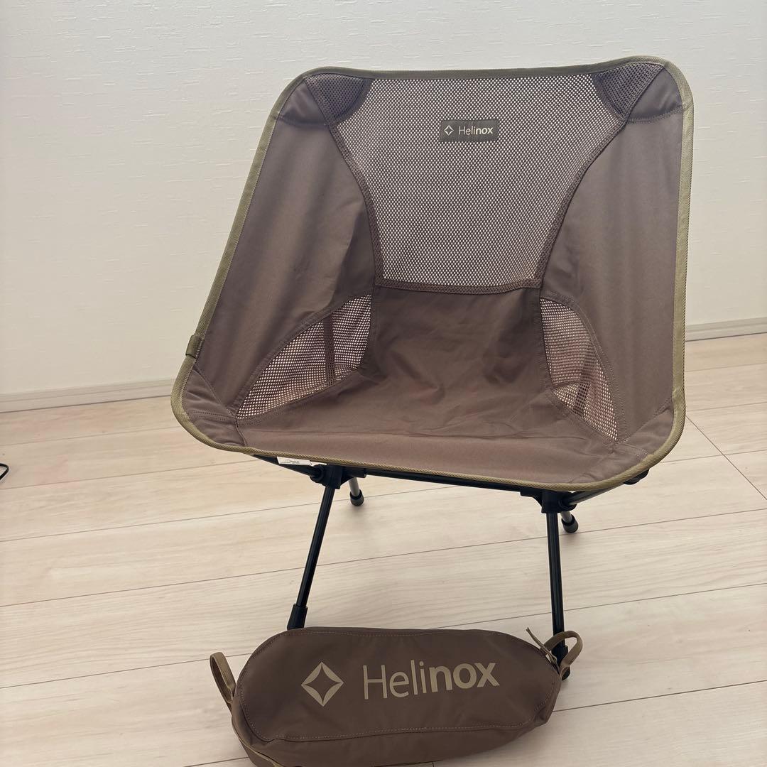 Helinox アウトドアチェア チェアワン　メッシュ　コヨーテ