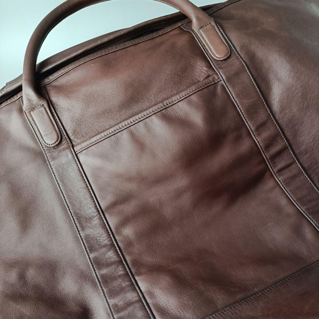 【希少】COACH オールドコーチ USA製 0503 レザー ボストンバッグ