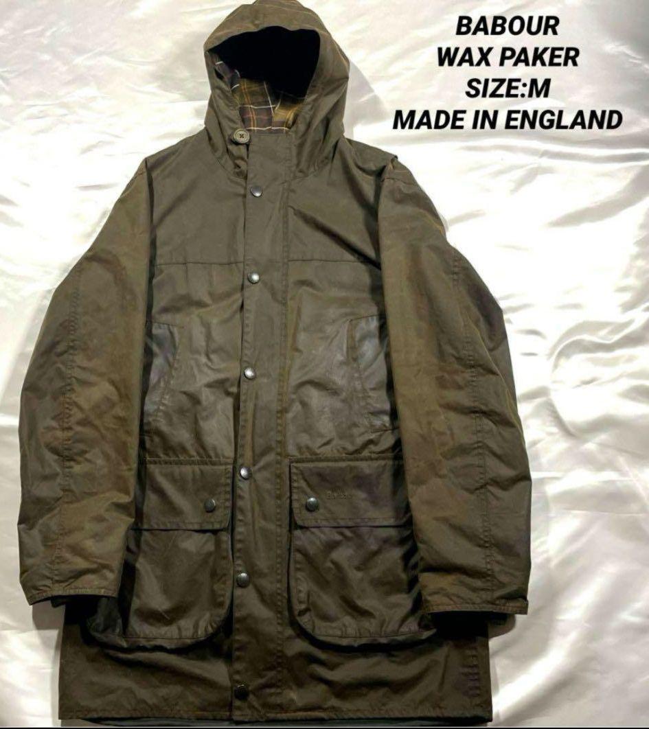 希少　BABOUR バブアー WAX PAKER 　イングランド製