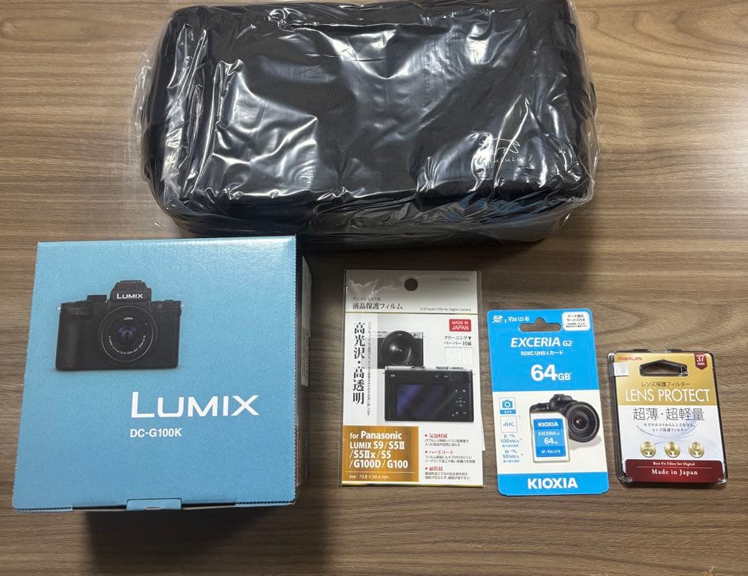 LUMIX DC-G100K 標準ズームレンズキット　おまけ4点