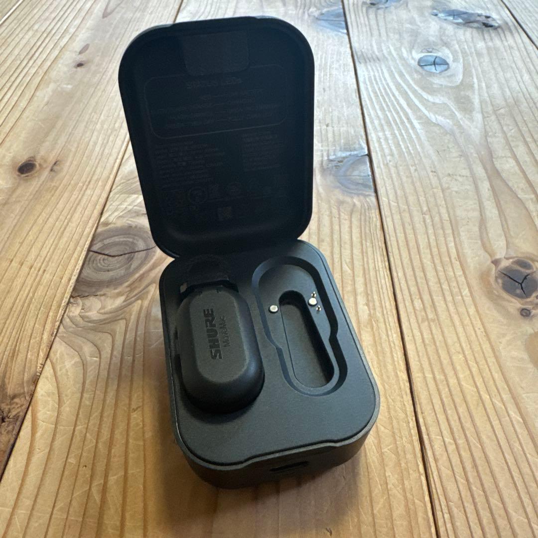 SHURE MoveMic ブラック 充電ケース付き
