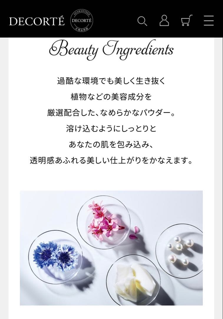 【未使用】コスメデコルテ　マルセルワンダースコレクション　フェイスパウダー ⅩⅡ