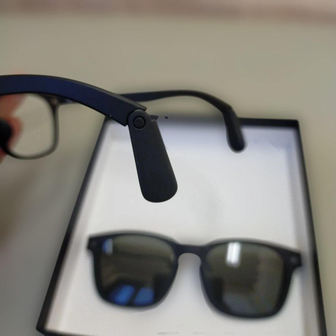 【美品】限定品 スノーピーク JINSメガネコラボ ブラック サングラス兼用