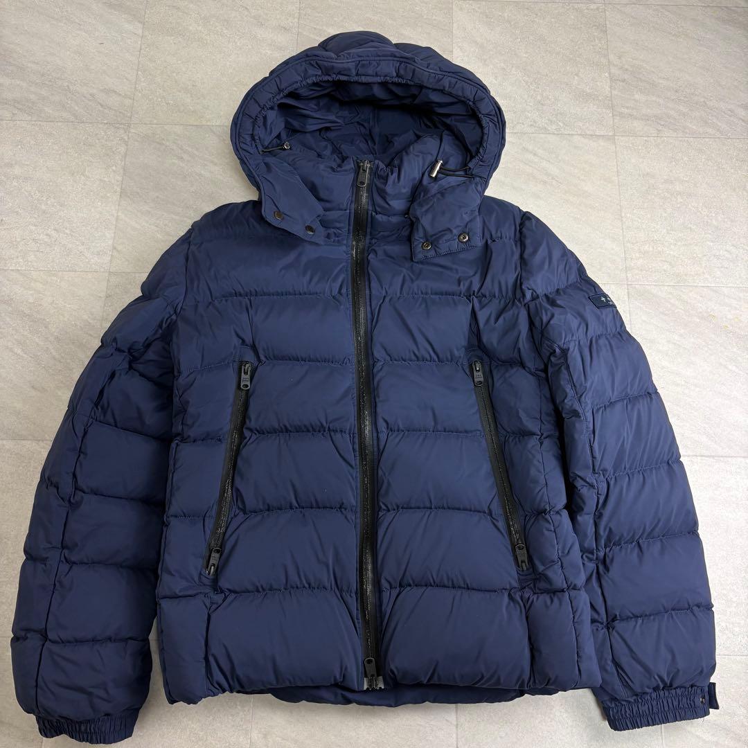 タトラス ボルボレ ダウンジャケット 2way アームロゴ ネイビー M