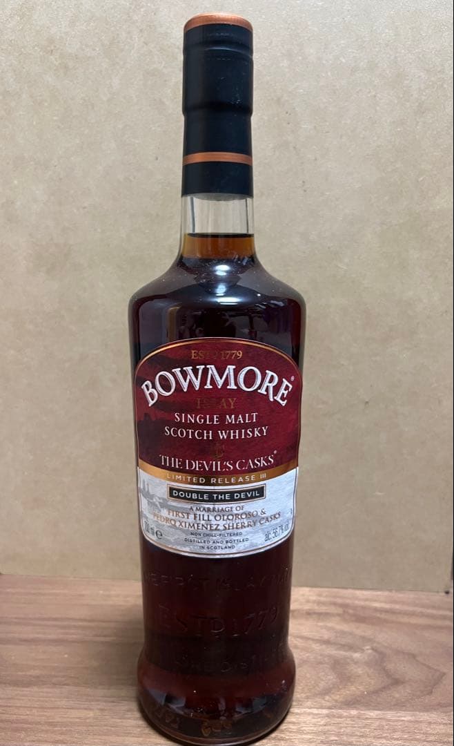 ※【CQ品】　ボウモア　デビルズカスクIII