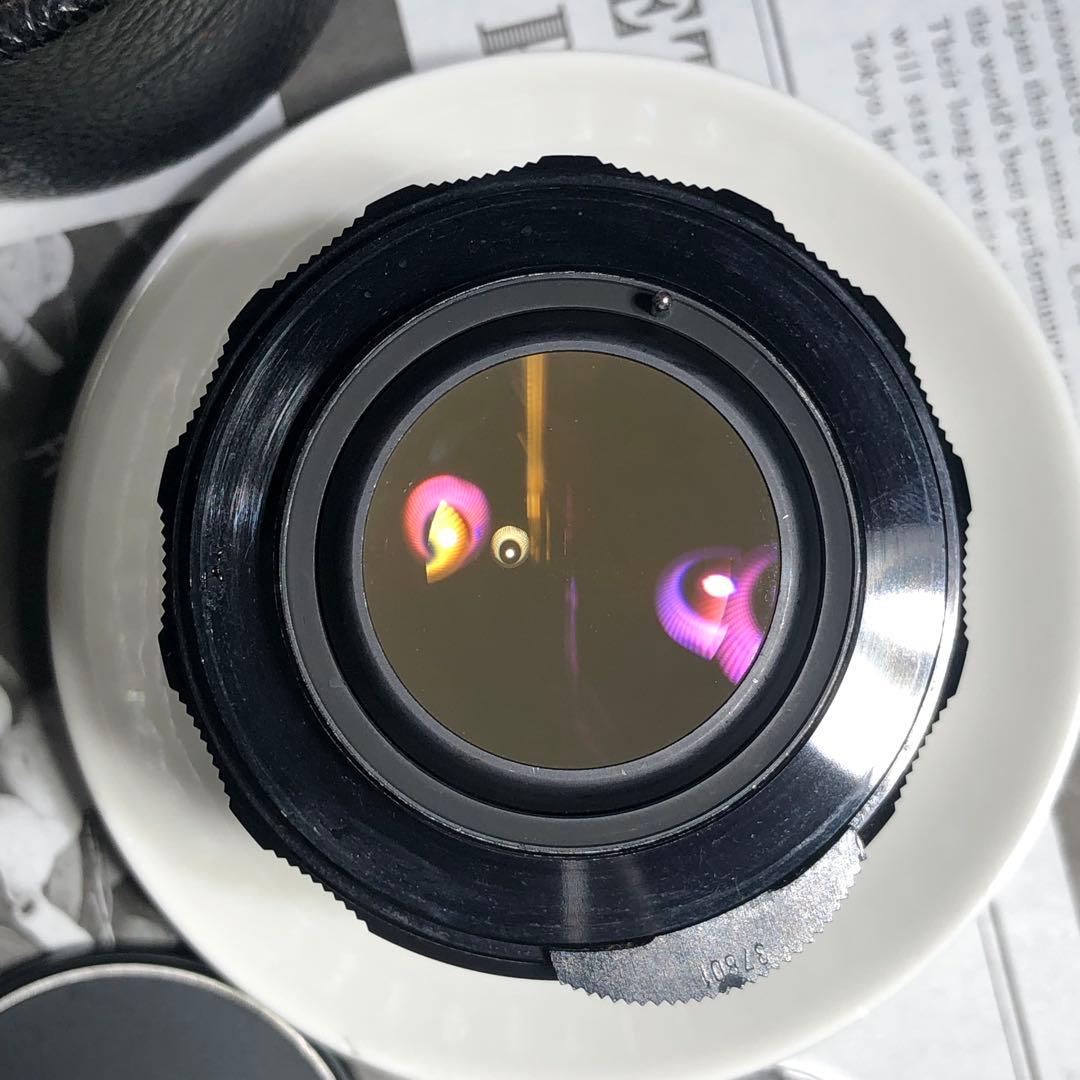 純正付属品付PENTAX SUPER TAKUMAR 50mm f1.4 m42