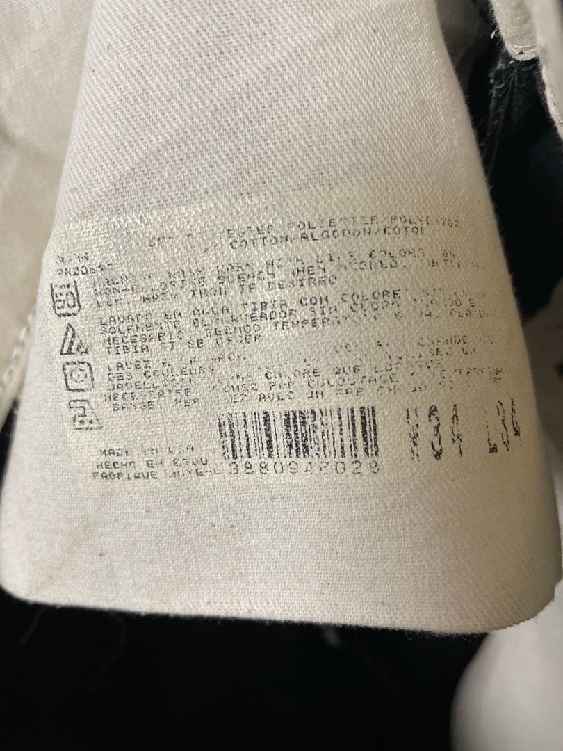 USA製　90s Dickies 　ブラック　黒　ワークパンツ　34×34