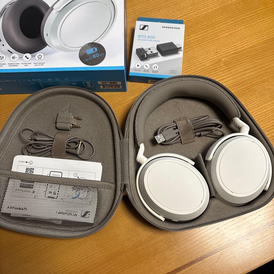 Sennheiser ヘッドホン　 Momentum 4 & BTD600セット