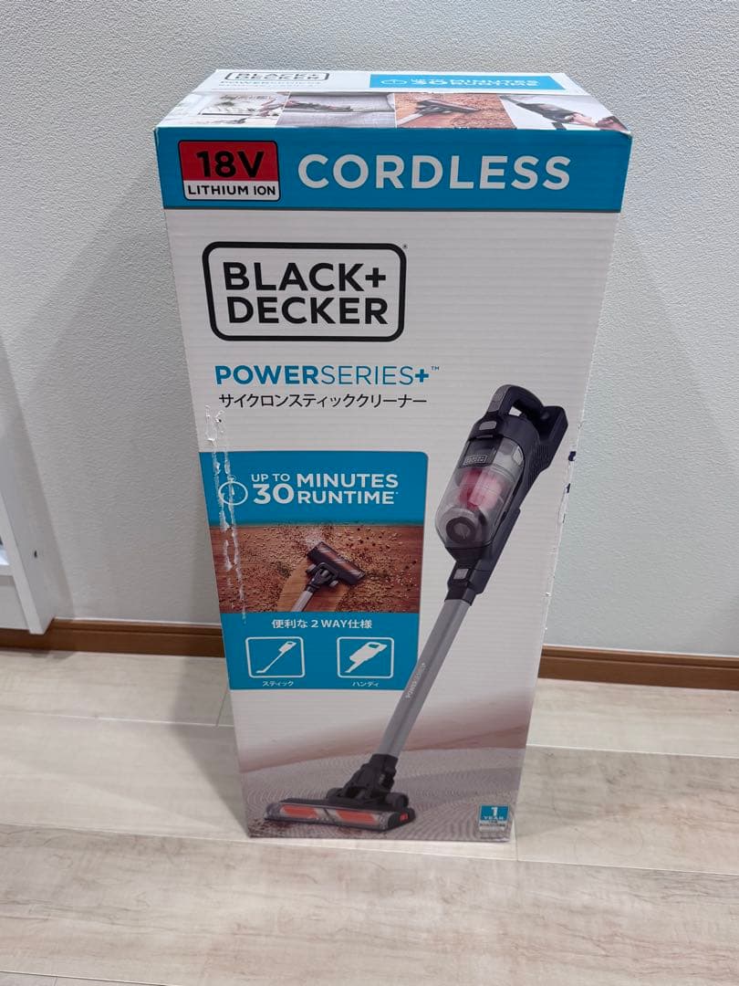 BLACK+DECKER POWER SERIES+ スティッククリーナー