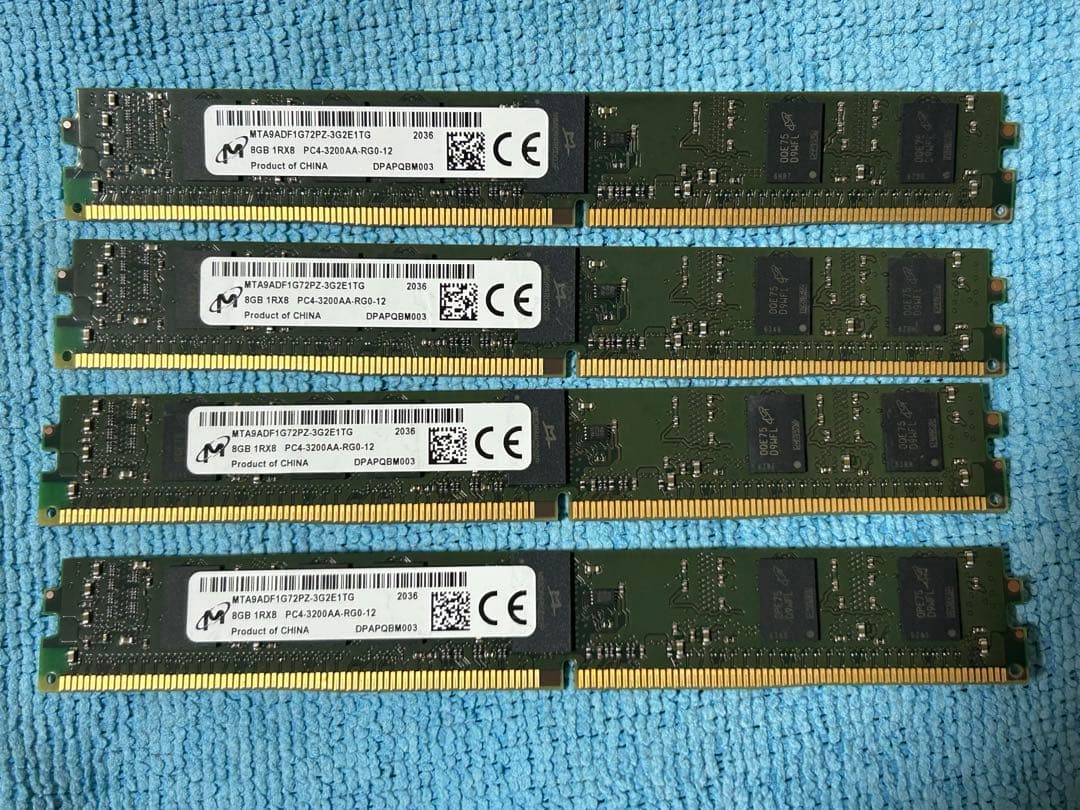 m*o様 計32GB(8GB×4枚) DDR4-3200AA