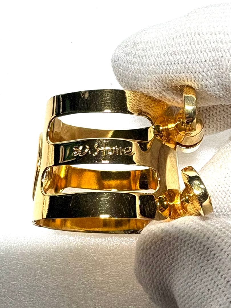 ウッドストーン リガチャー アルトサックス メイヤー 金メッキ