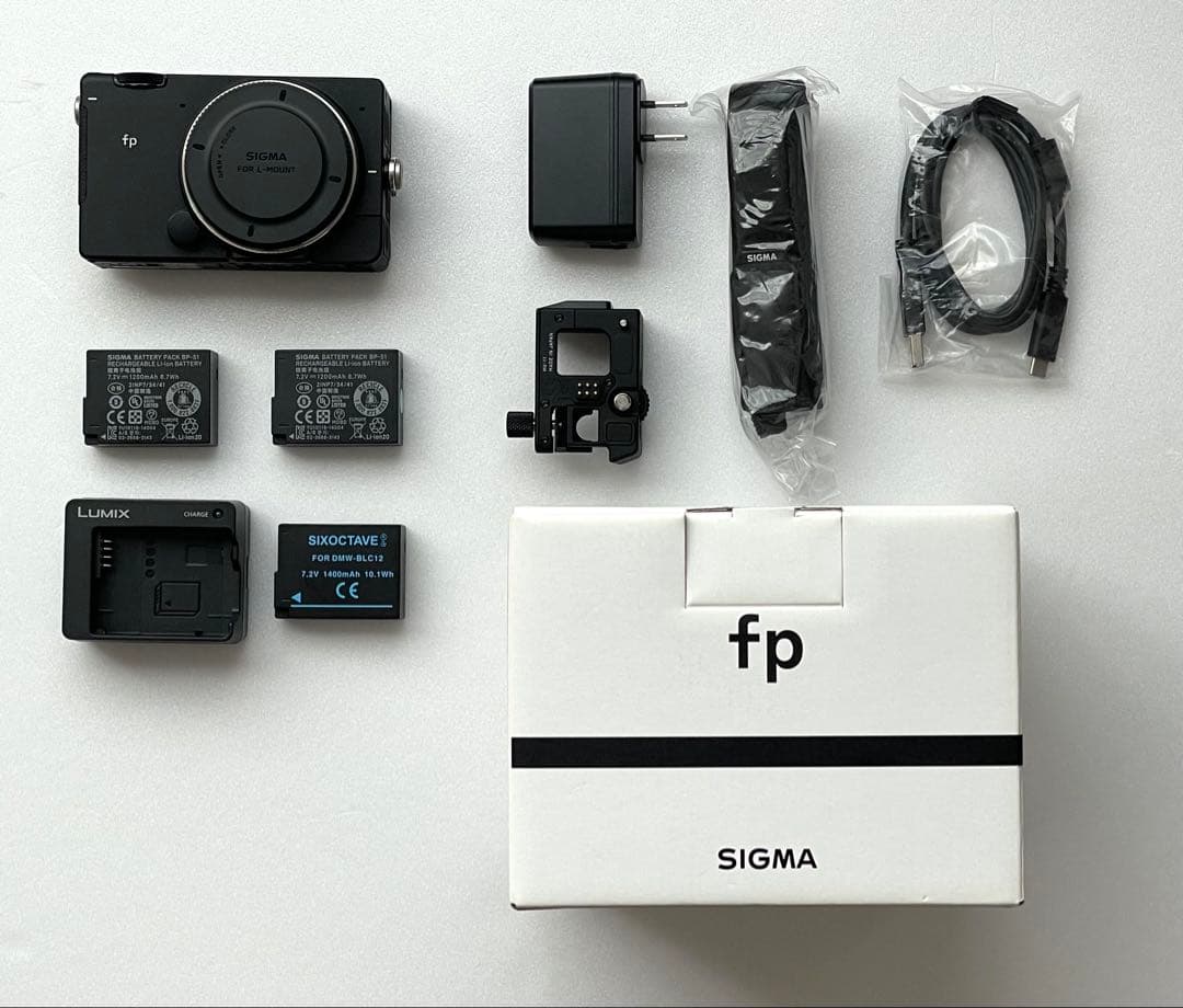 SIGMA fp ボディ バッテリー3個付