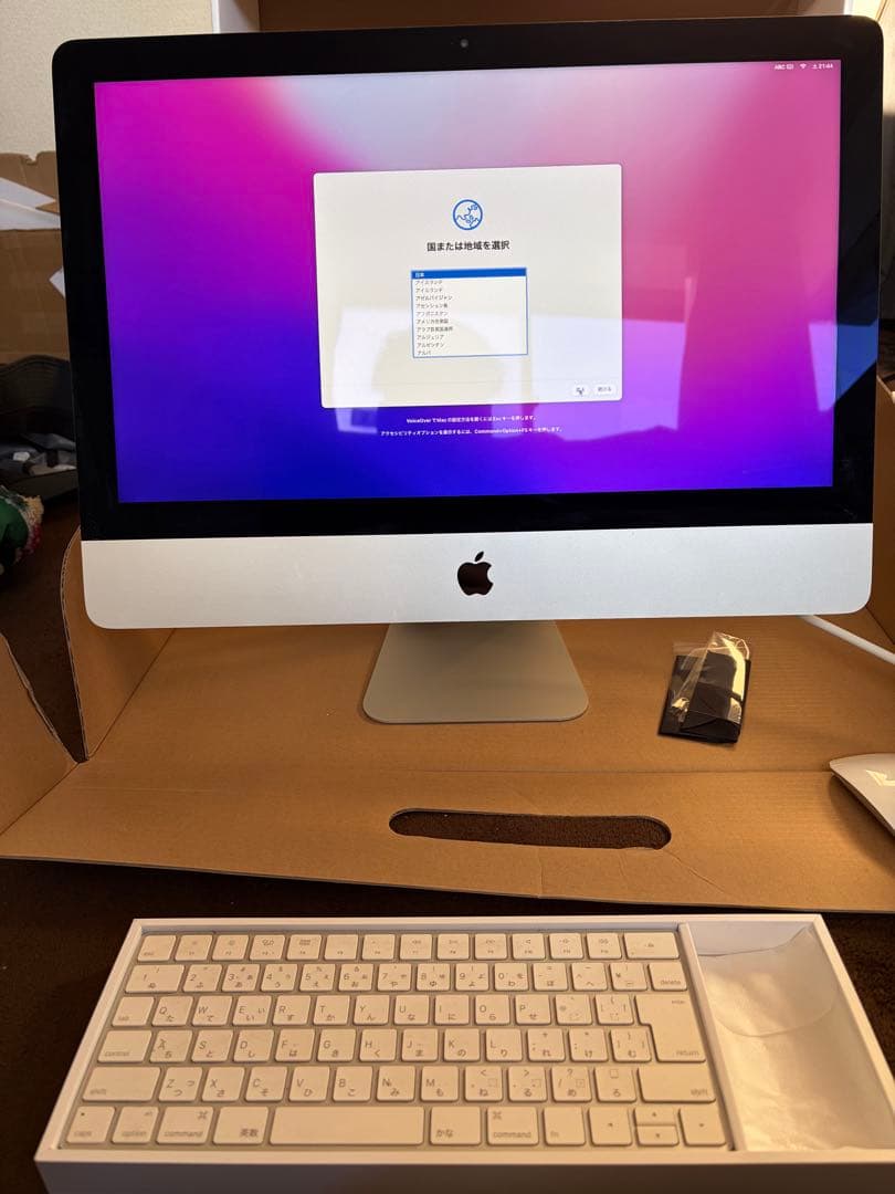 Apple iMac 21.5インチ 1TB HDD