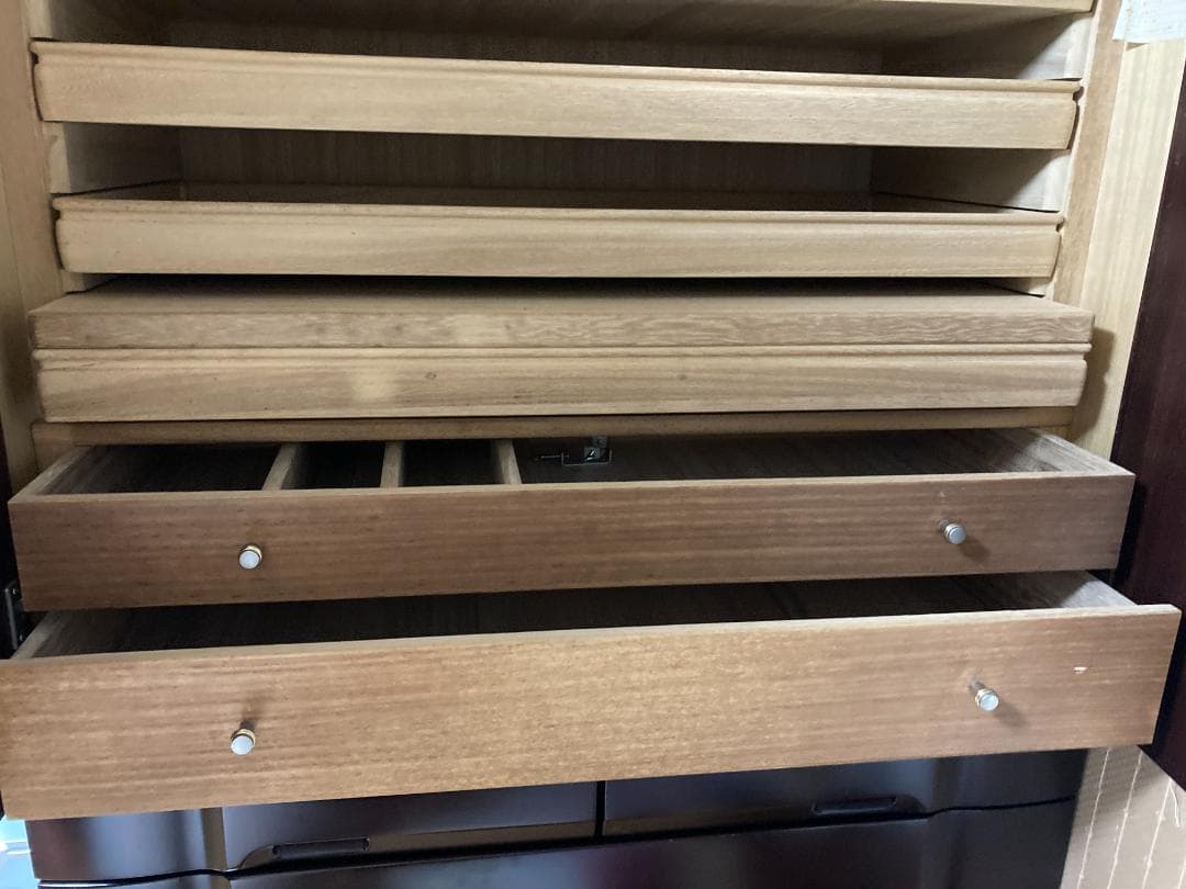 【残り数日】婚礼家具　桐和ダンス、整理ダンス 出し送料25,400円込