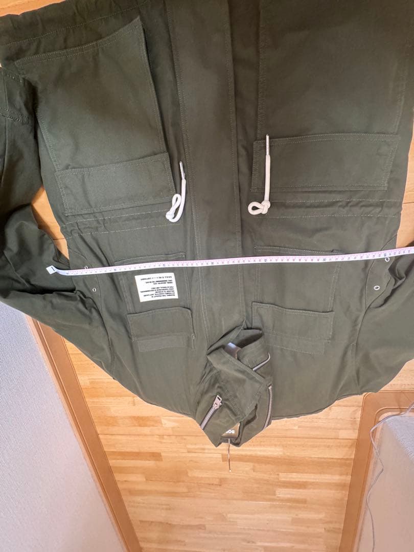 最終価格DIESEL 大人気のミリタリージャケット XXL オリーブグリーン