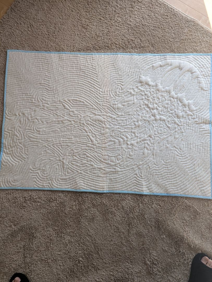 ハワイアンキルトタペストリー　生茶