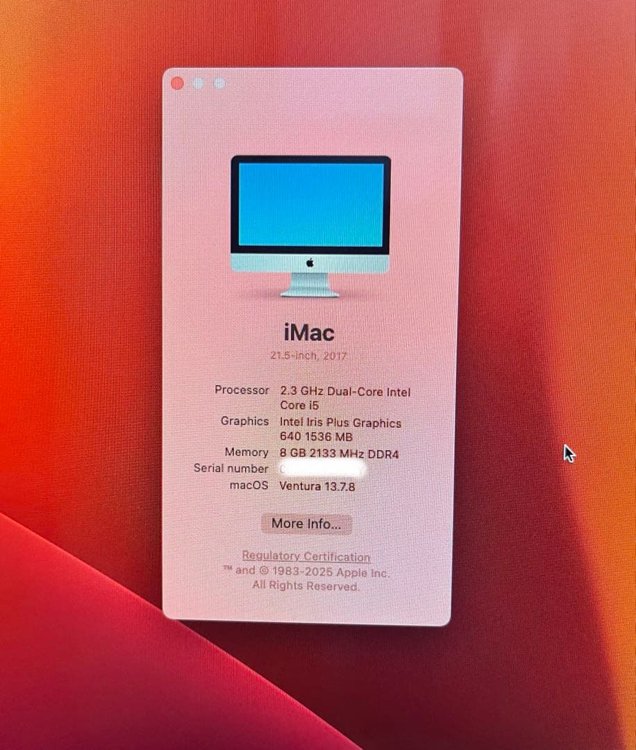 0*1様 Apple iMac シルバー 本体+キーボード