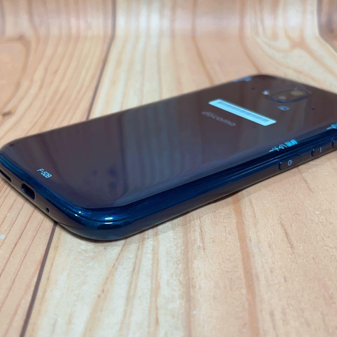 SIMフリー 本体 らくらくスマートフォン 64 GB 411 ネイビー