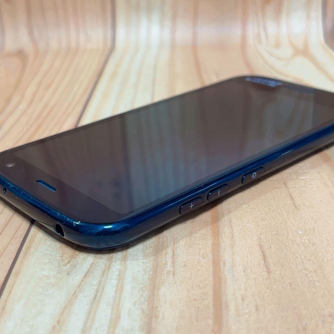 SIMフリー 本体 らくらくスマートフォン 64 GB 411 ネイビー