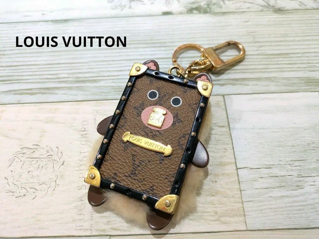【希少モデル】LOUIS VUITTON ビジューサック ワイルドファー