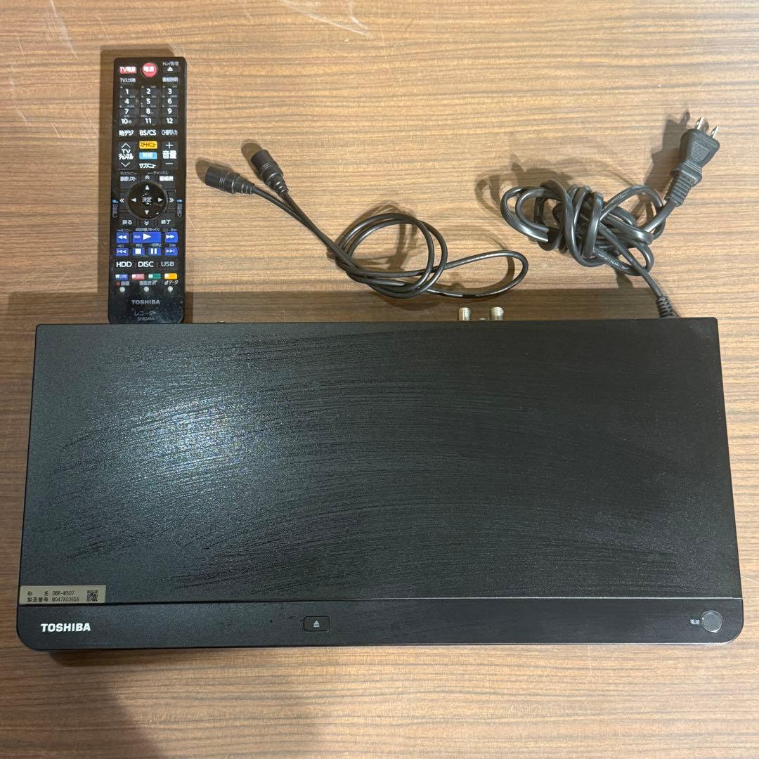 ブルーレイレコーダーTOSHIBA DBR-W507