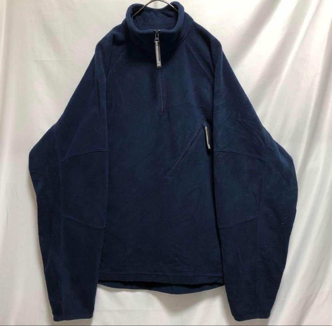 00s ビンテージ オールド NIKE ナイキ テック プルオーバー フリース