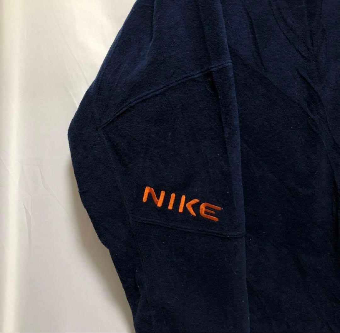 00s ビンテージ オールド NIKE ナイキ テック プルオーバー フリース
