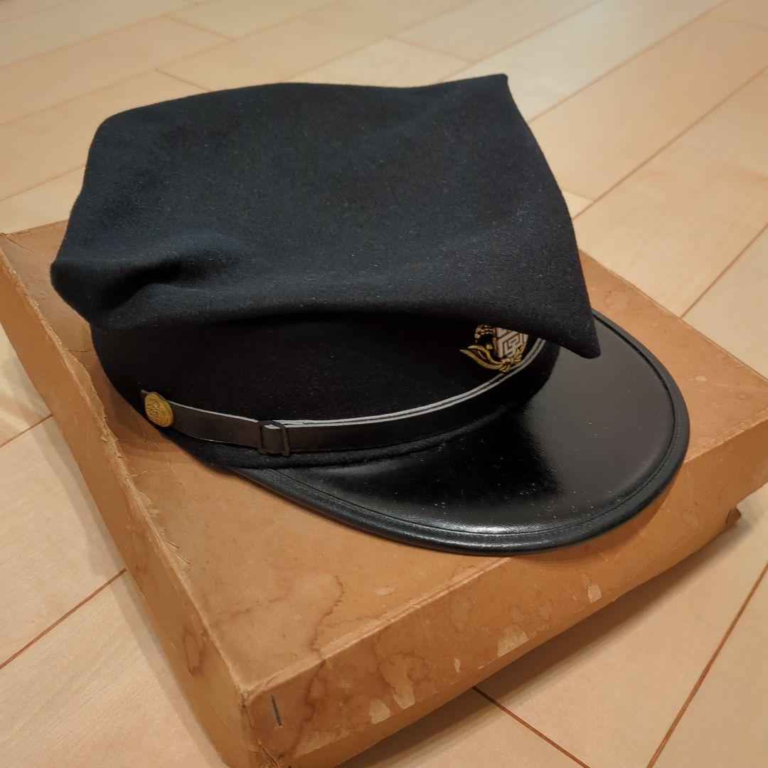 【美品】早稲田大学　帽子:学帽(角帽) 58センチ