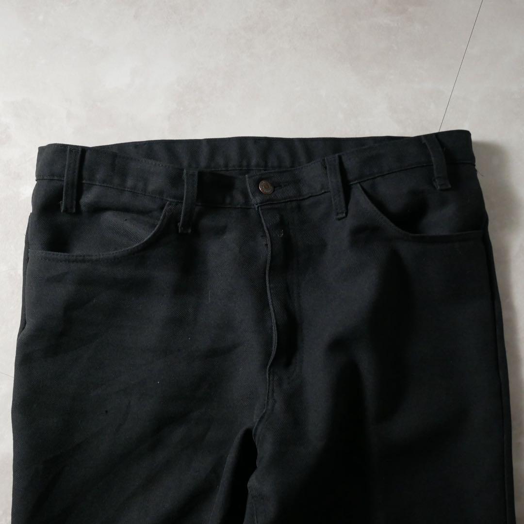 Levi's 80s USA製 STA-PREST ブラック 517 38