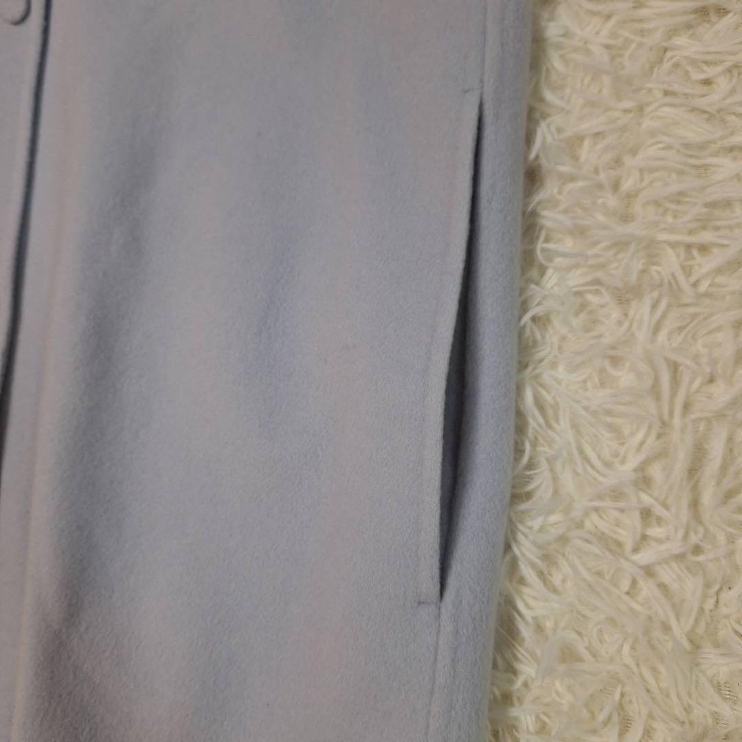 美品✨セオリー 2022AW 定価5.5万 リバーベスト ジレ フード ブルー