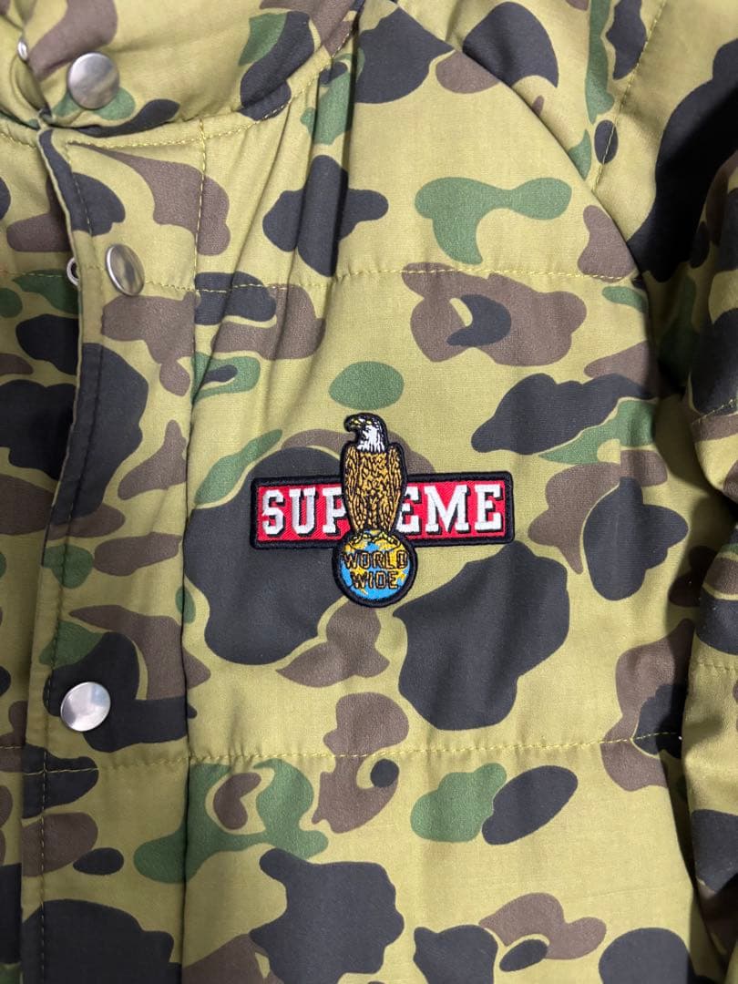 SUPREME 迷彩柄 ミリタリージャケット　Mサイズ