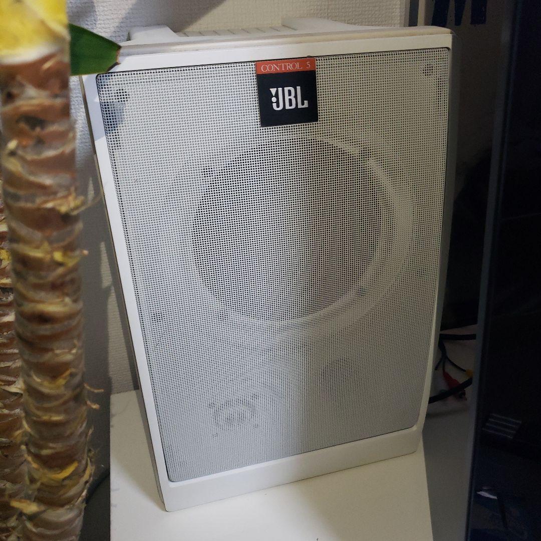 JBL CONTROL 5 ホワイトスピーカー