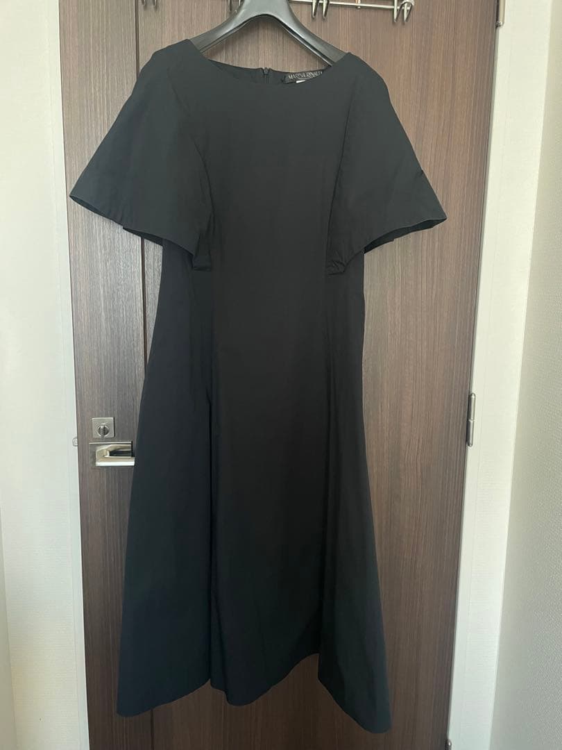 マリナリナルディ　ワンピース　濃紺　13号　大きいサイズ