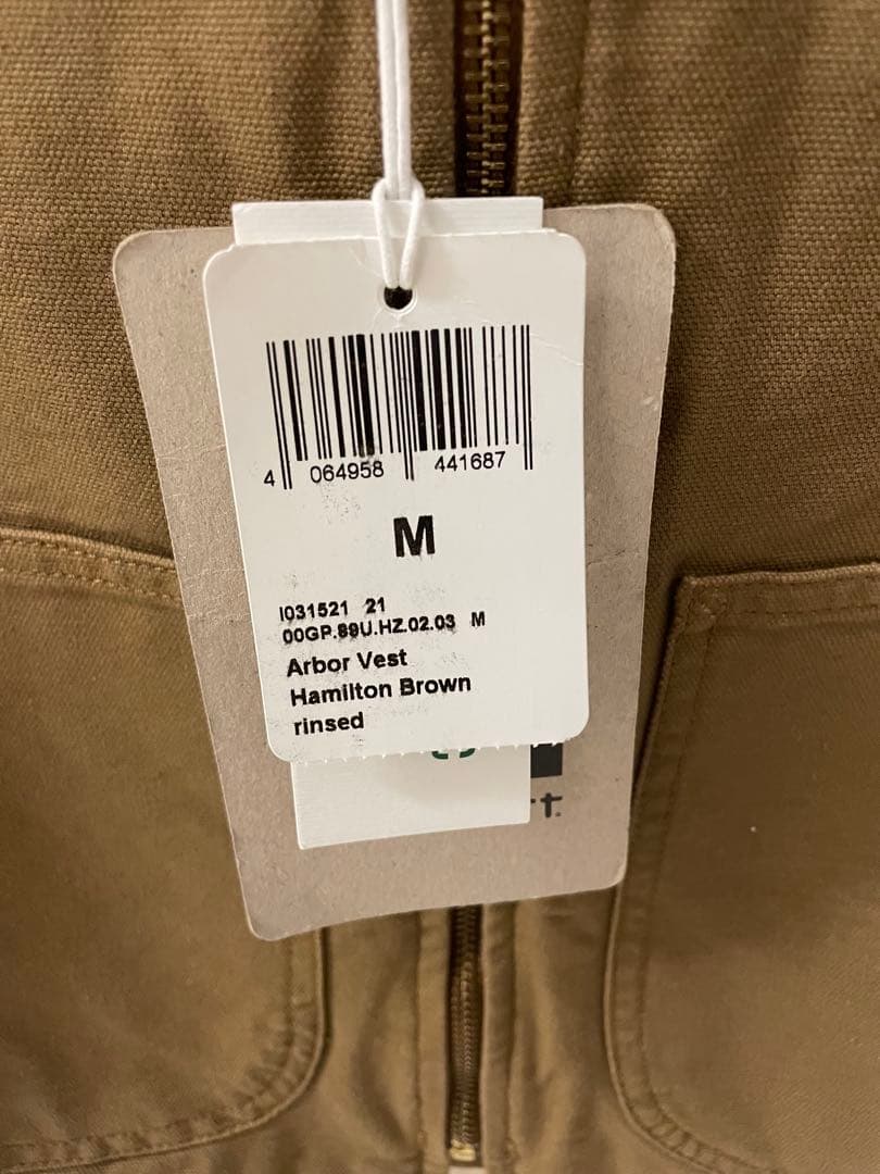Carhartt Arbor vest ブラウン　M