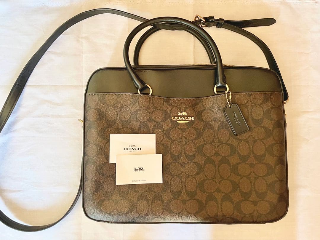 【匿名配送】COACH コーチ ショルダーバッグ ブリーフケース