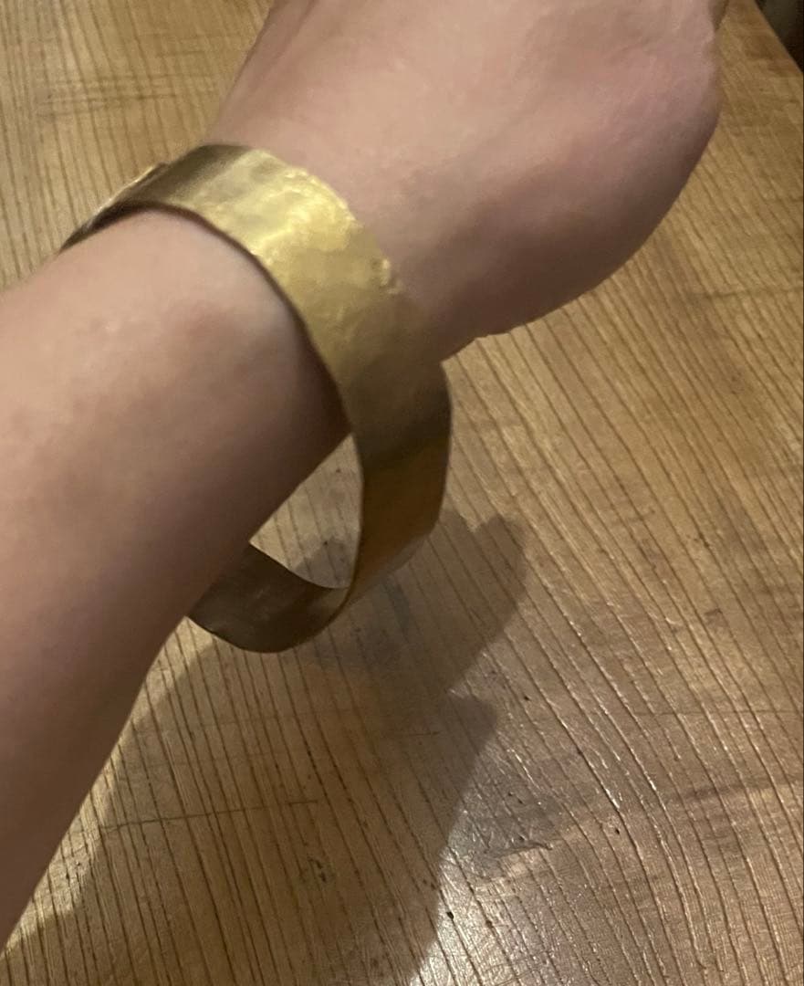 真鍮　リングバングル