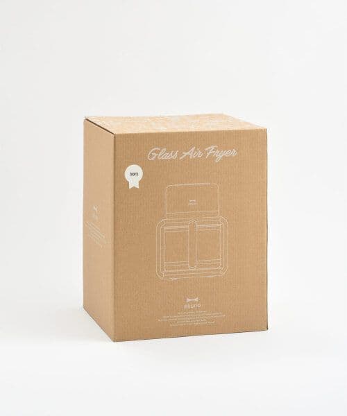 【新品未開封】BRUNO ガラスエアフライヤー　アイボリー