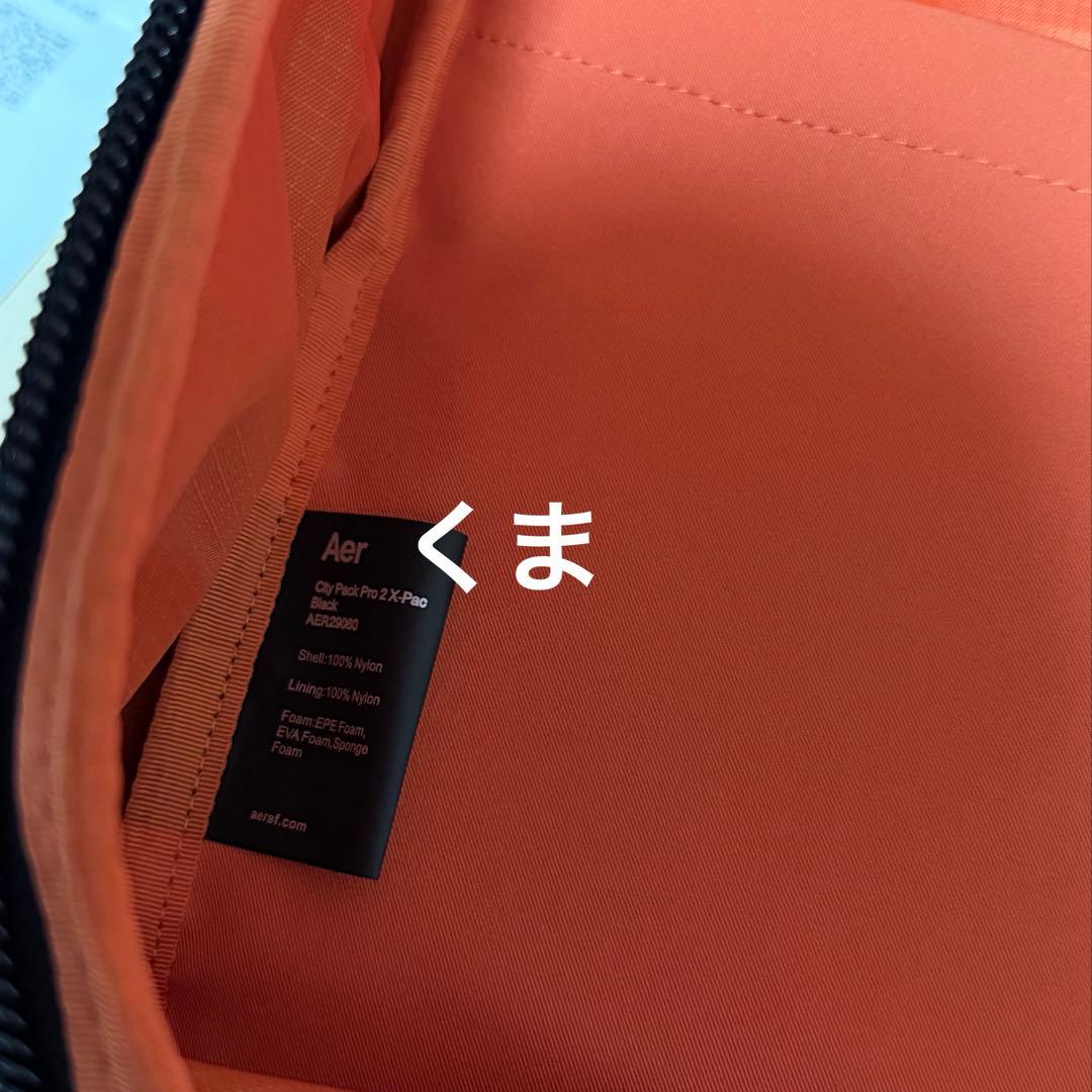 Aer City Pack Pro 2 X-Pac リュック ブラック