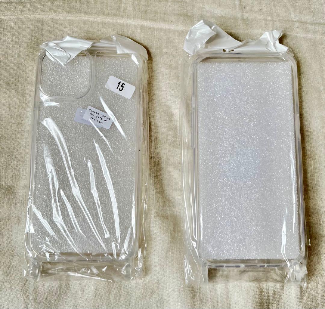 iPhone用クリアケース まとめ売り　77ケ　透明リング付き　全機種対応