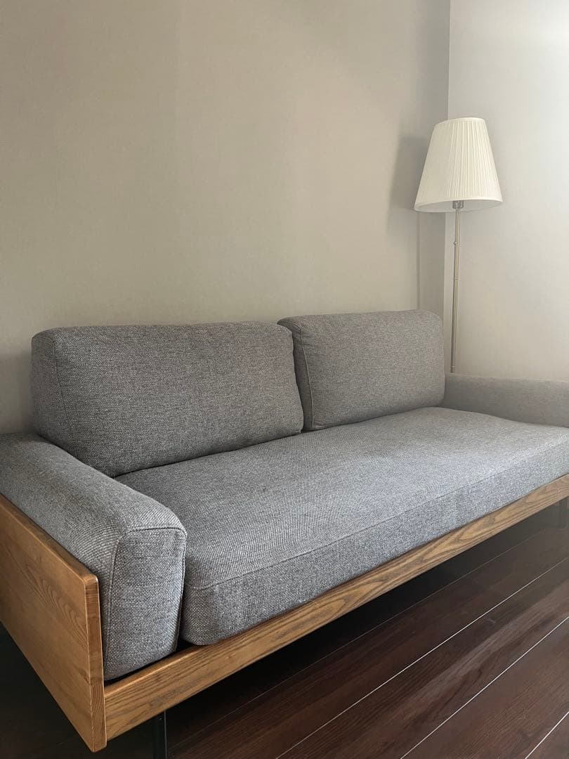 unico TRELカバーリングソファ 3シーター　美品／送料込み