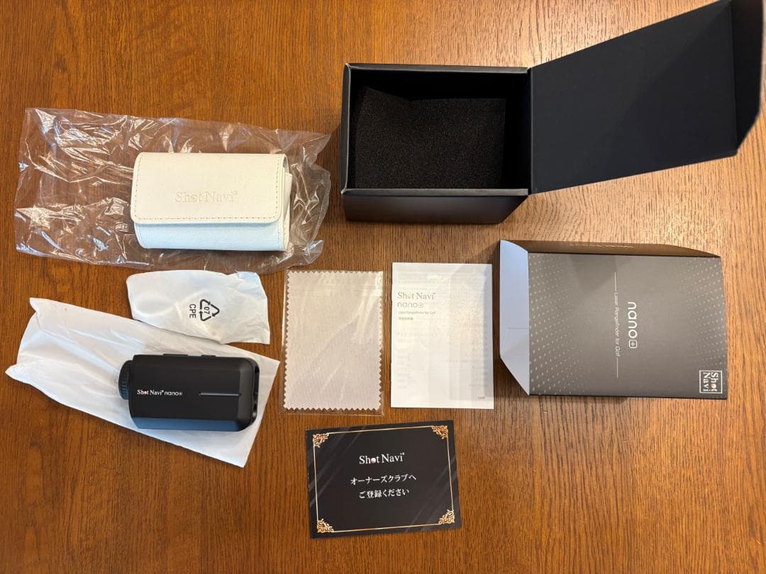 【新品】2025年11月発売 ShotNavi nanoプラス